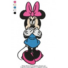 Minnie Mouse 47 Embroidery Designs